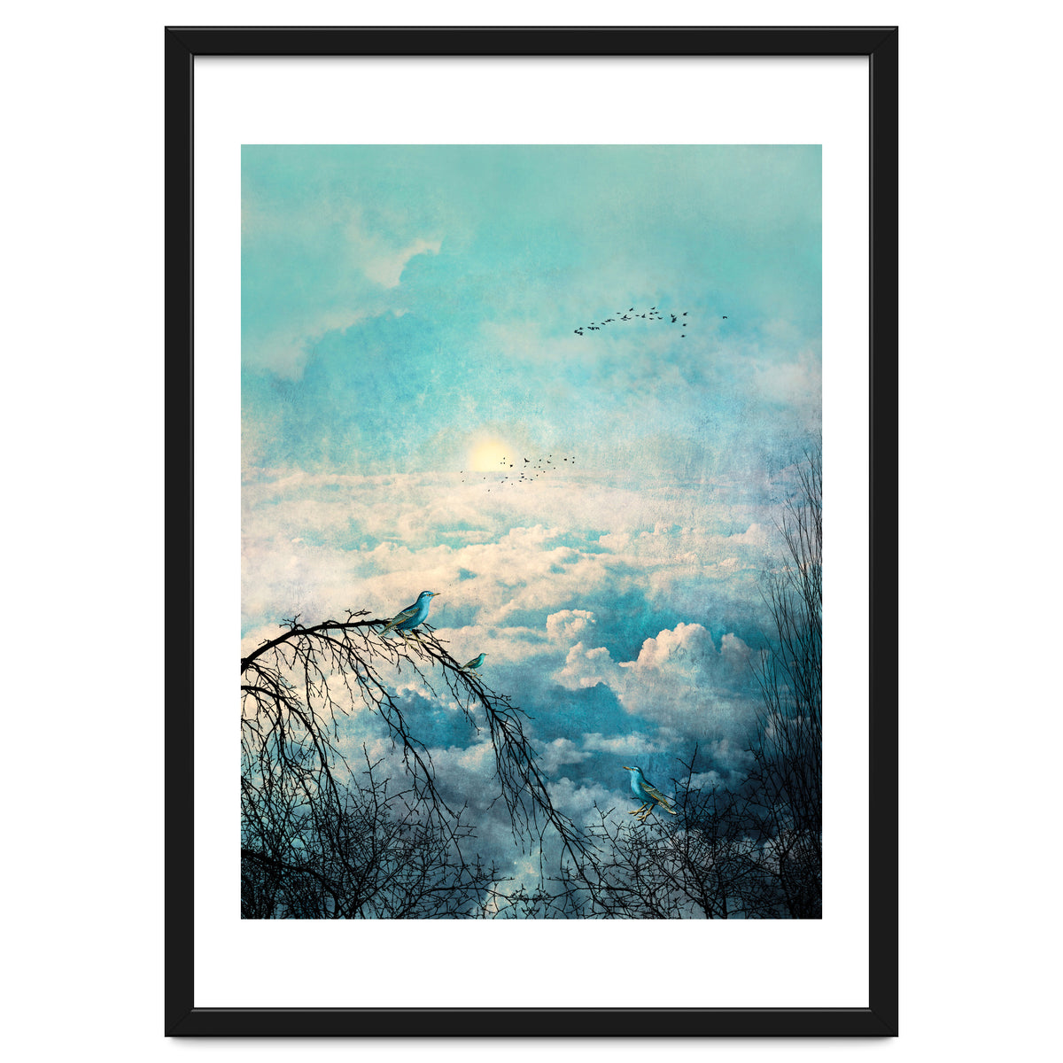 HEAVENLY BIRDS III-B Portrait