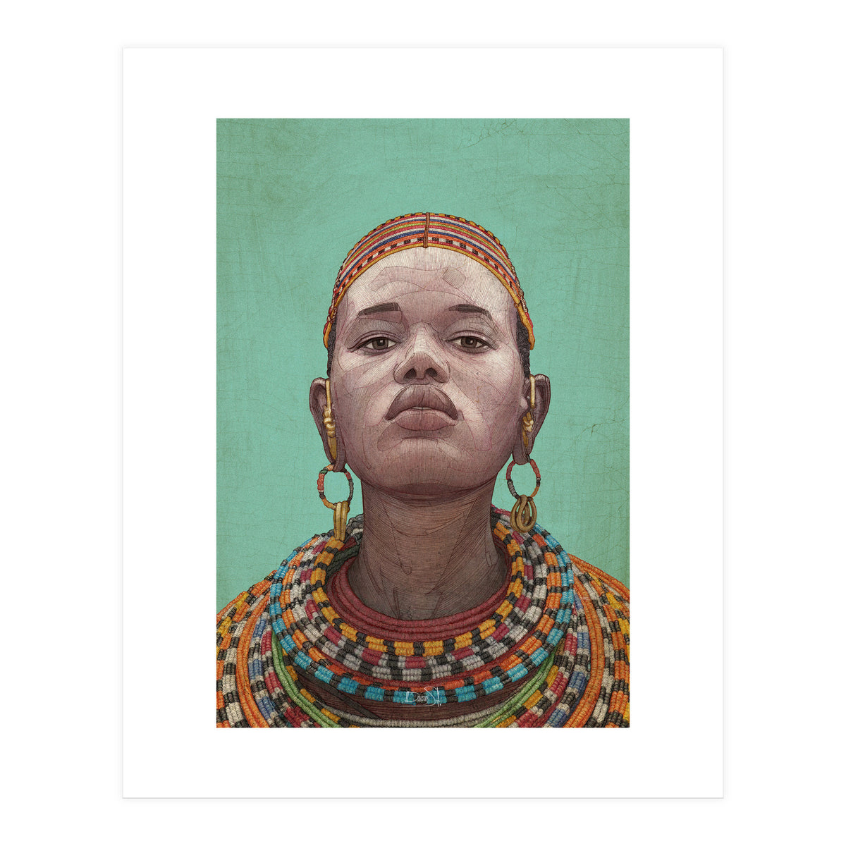 Giraffe Lady (Print Only)