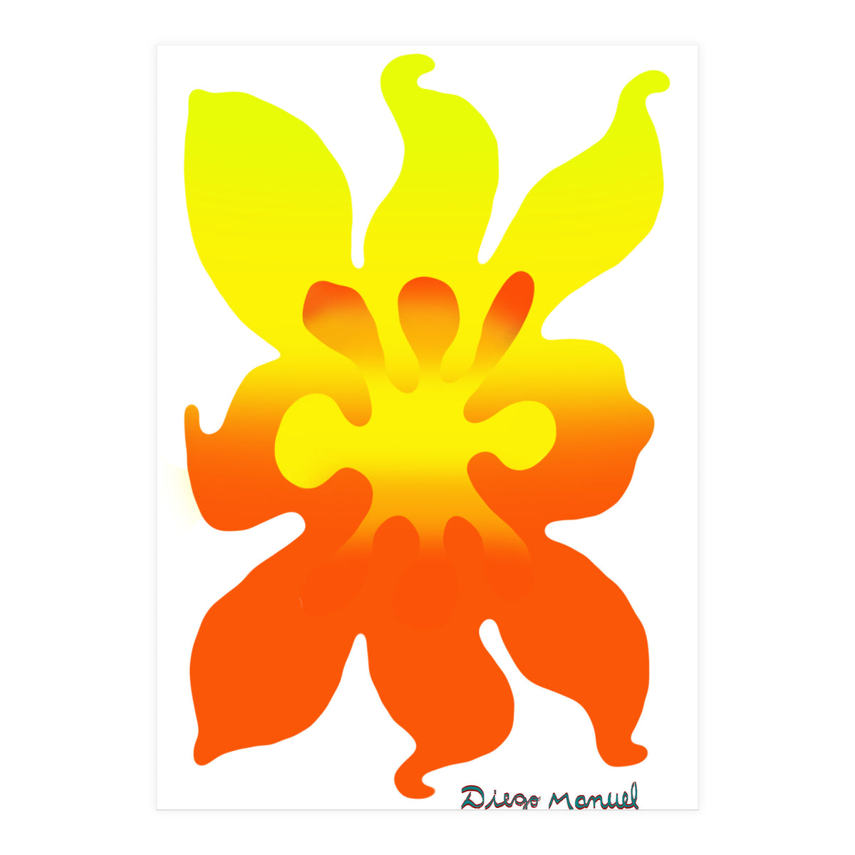 Fuego 67 Copia (Print Only)