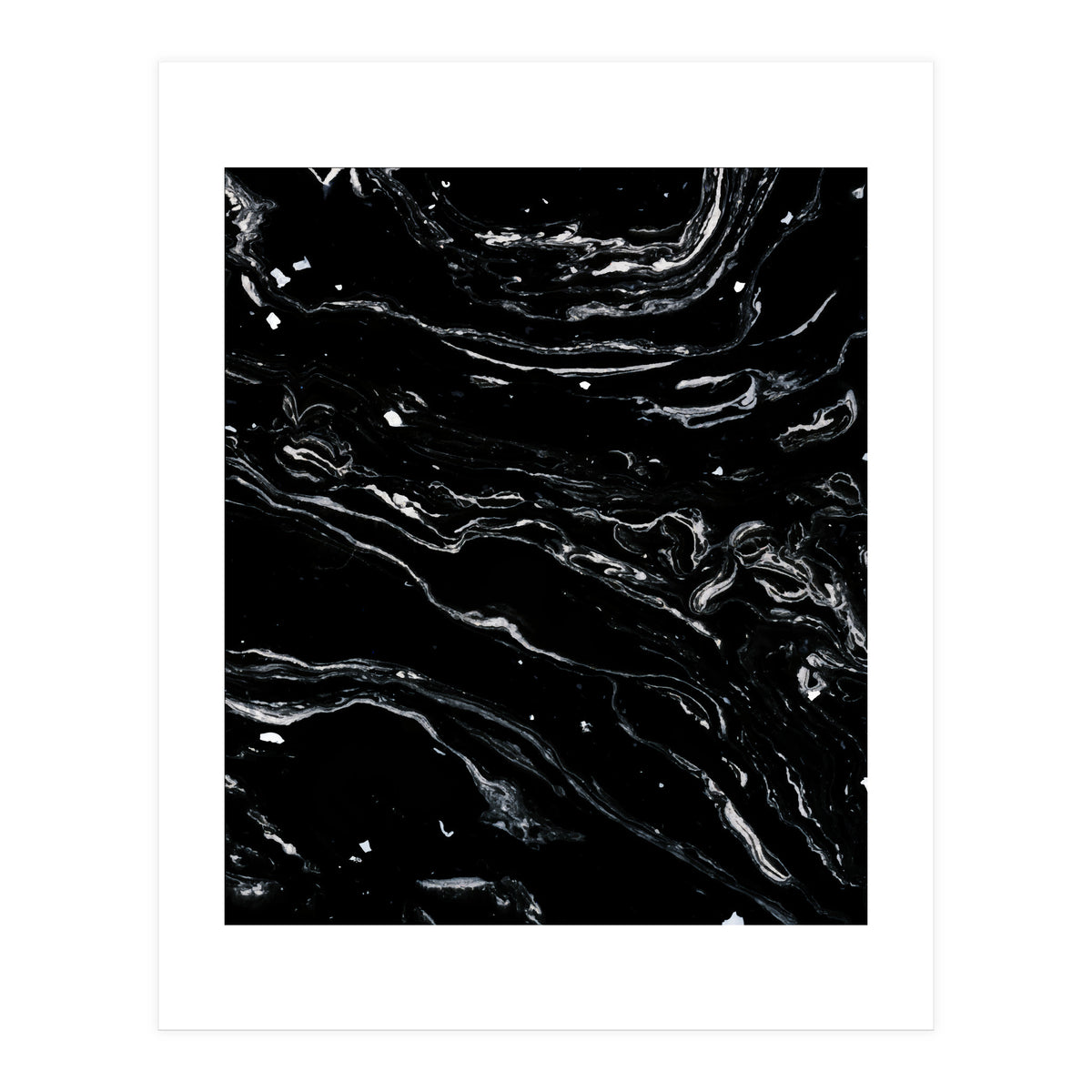 Black Marble Space (Print Only)