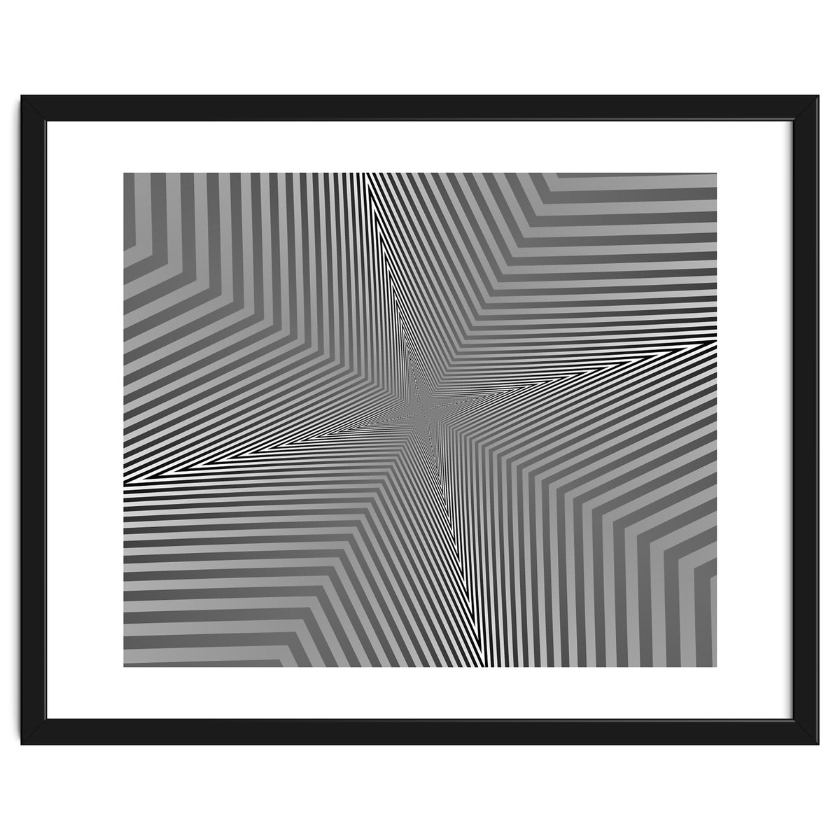 Abstract Triangle Pattern Geometric