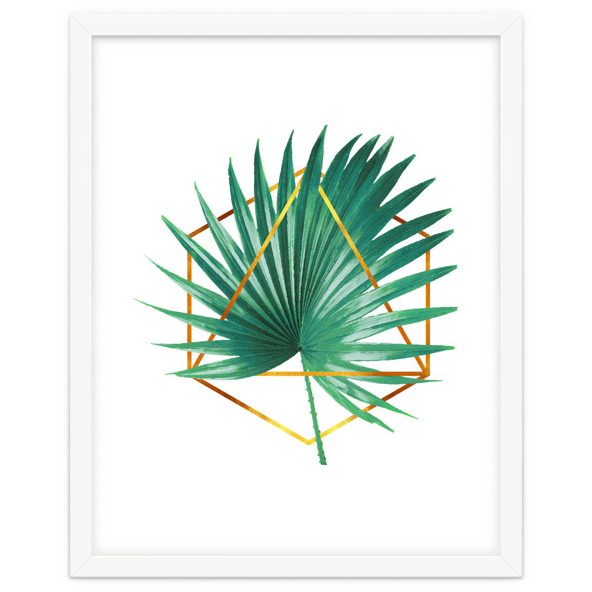 Tropical Palm Leaf 01