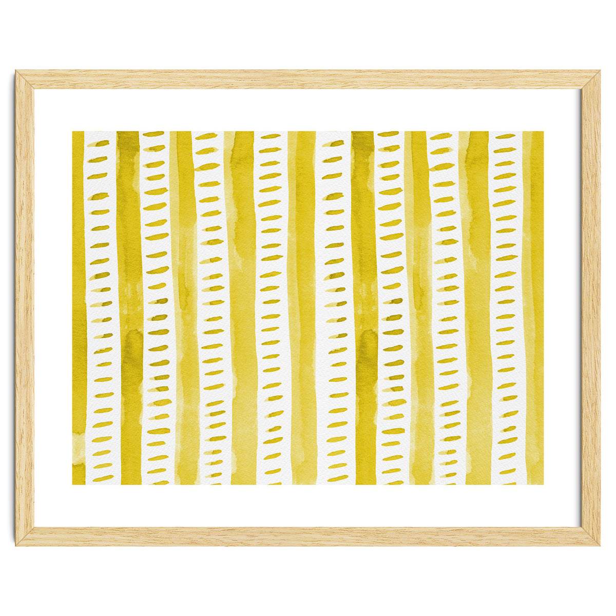 Vertical Yellow Lines