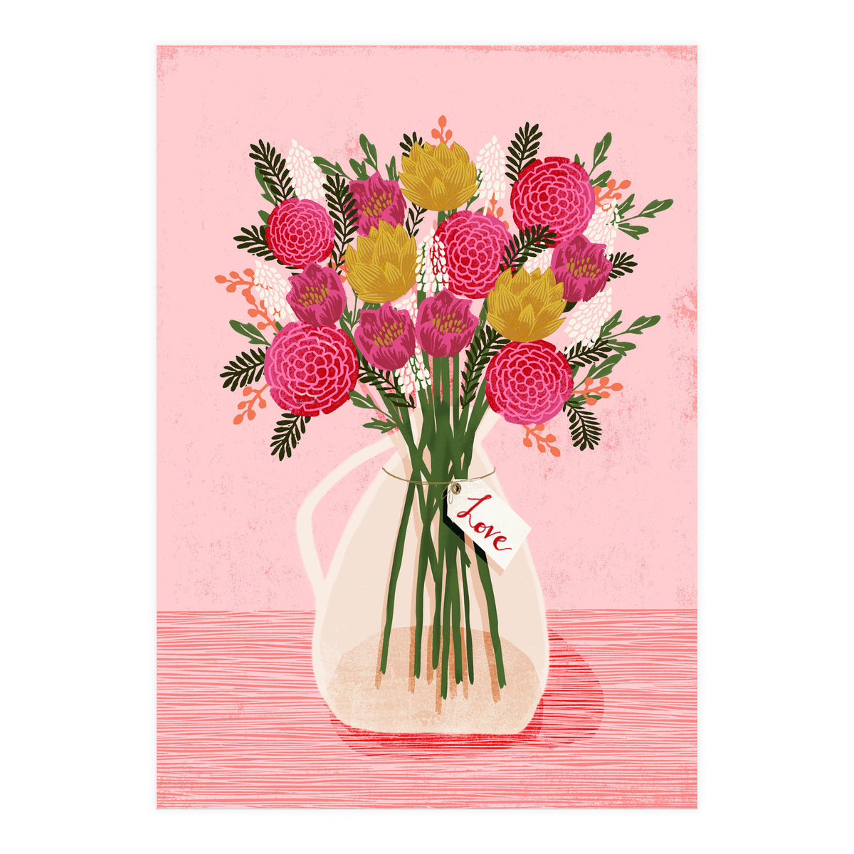 Flower Vase (Print Only)