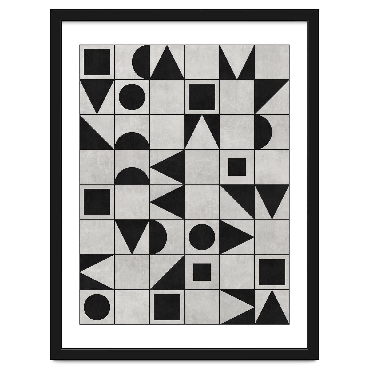 My Favorite Geometric Patterns No.12 - Grey