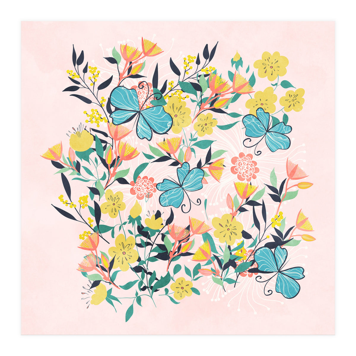 Australian Floral Summer (Print Only)