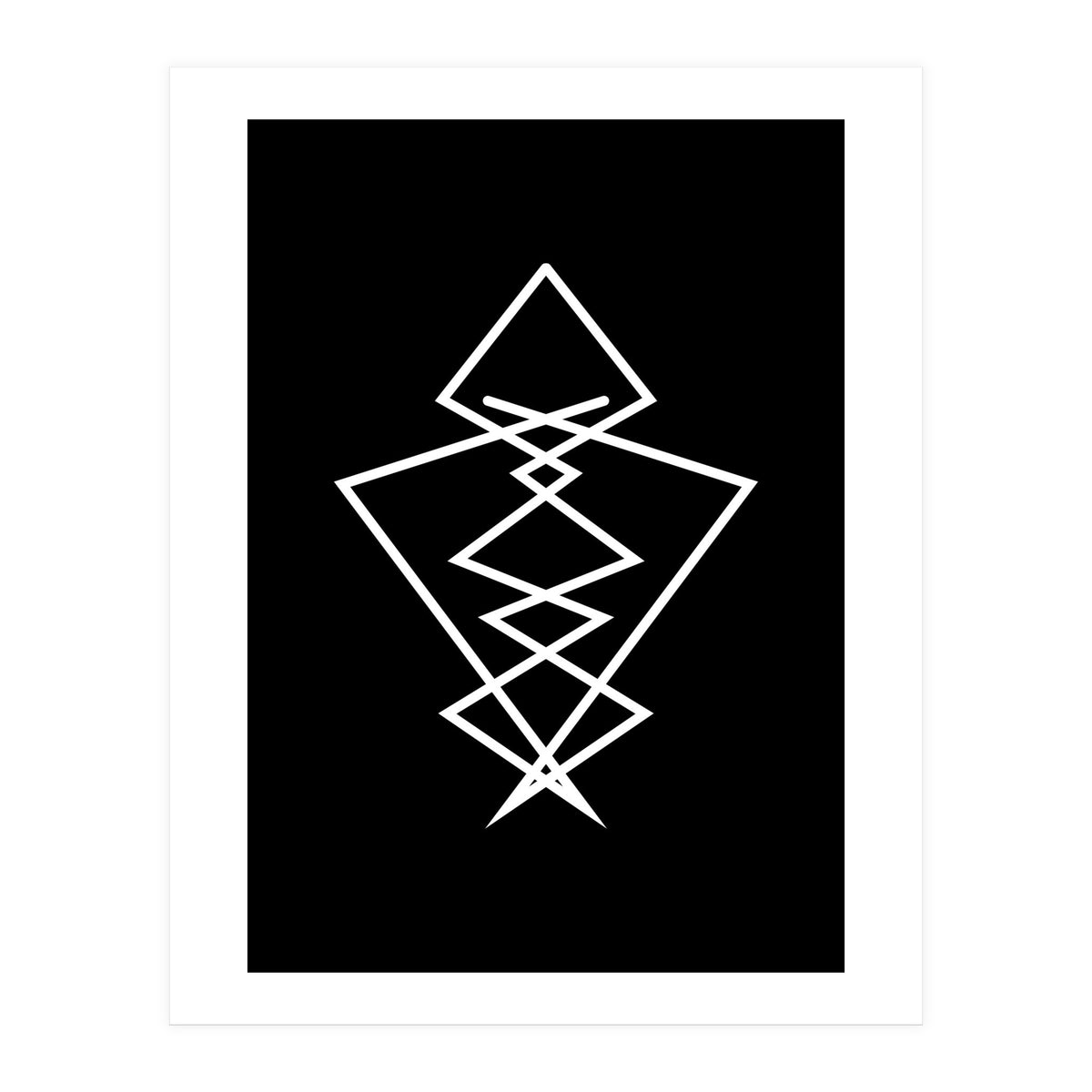 Triangulation_Black (Print Only)