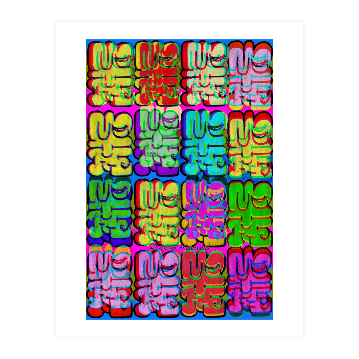 Graffitis 2021 Tapiz 122 (Print Only)