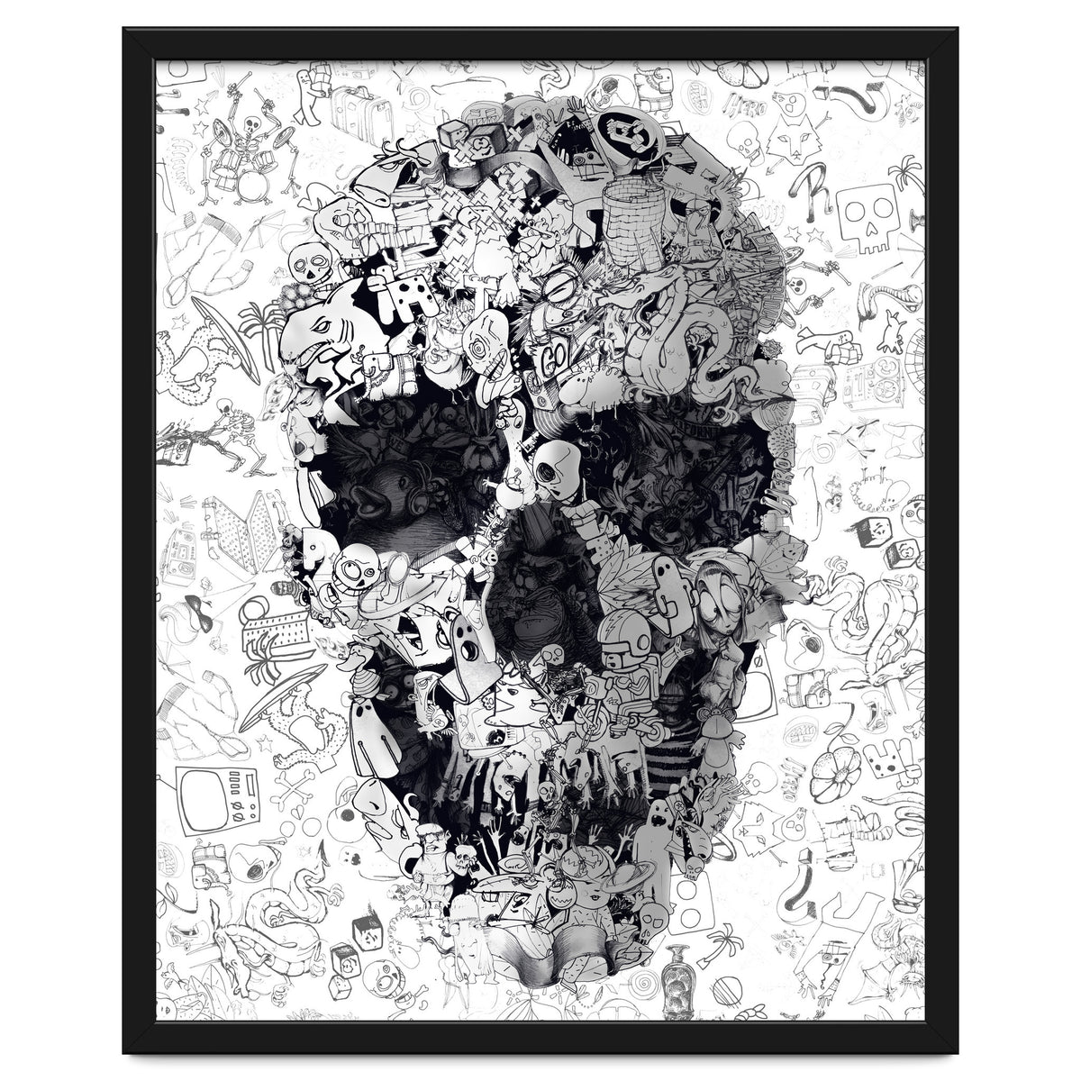 Doodle Skull