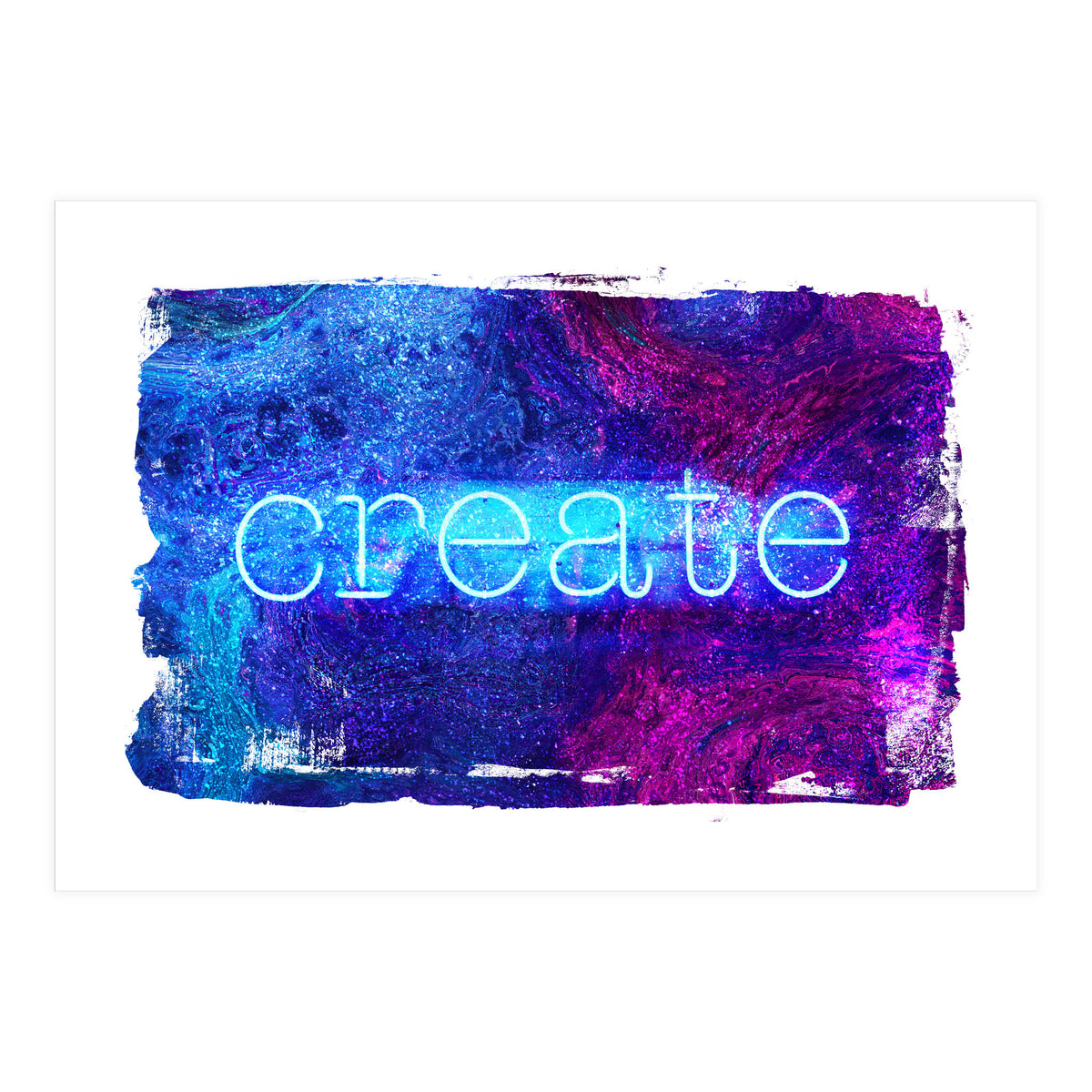 Neon Collection - Create (Print Only)
