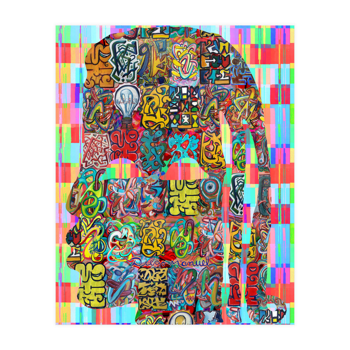 Abstracto Pop Nuevo B Nuevo 1 (Print Only)