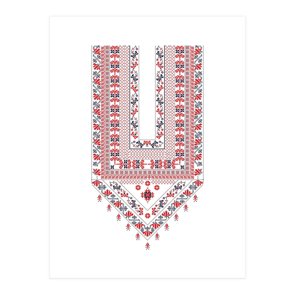 Tatreez Ornament 25 (Print Only)