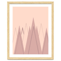 Pink mountains