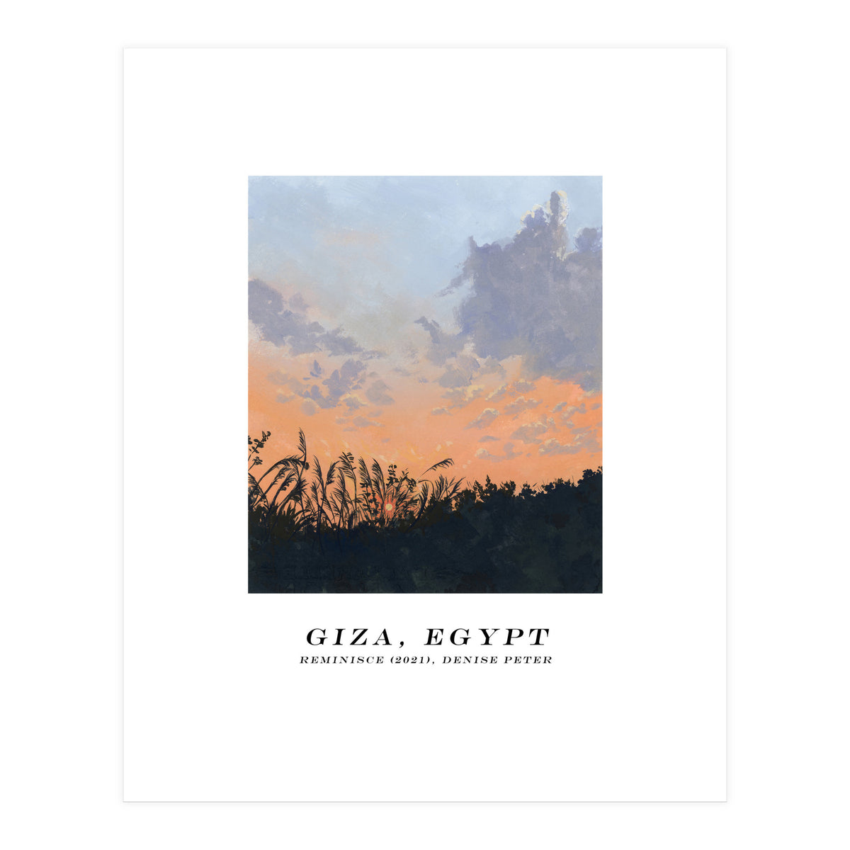 Giza, Egypt (Print Only)