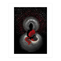 Cosmic Buddha Red (Print Only)