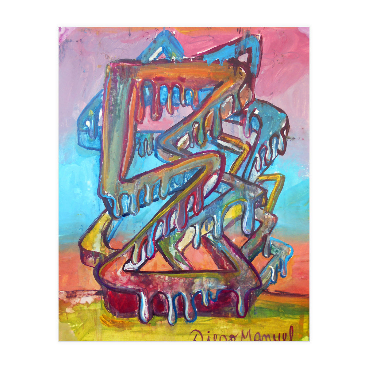 Graffiti Goteado 7 (Print Only)