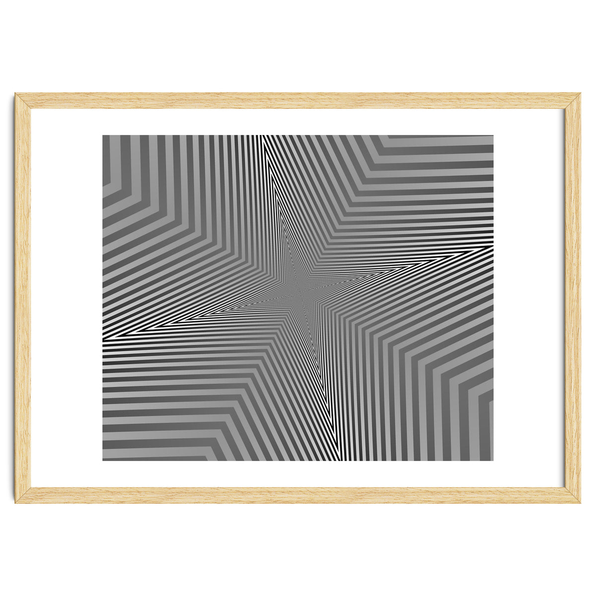Abstract Triangle Pattern Geometric