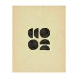 Abstract mid-century modern shapes (Print Only) thumbnail