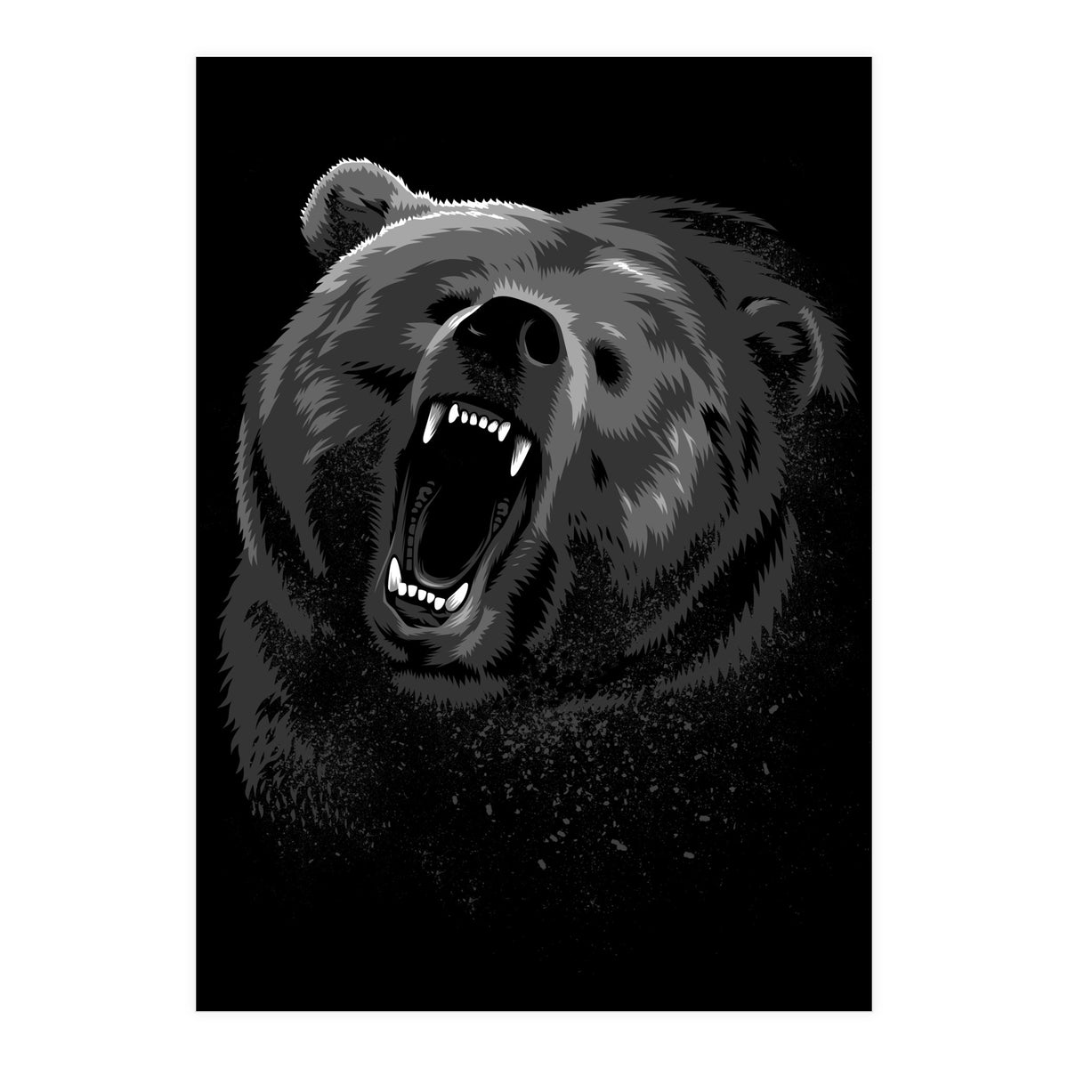 Grizzly attack (Print Only)