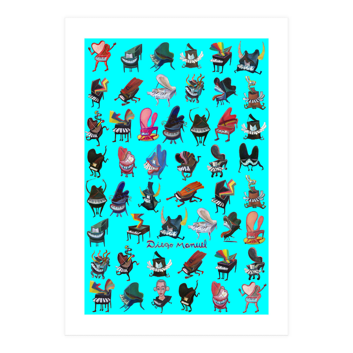 Pianos Pianos 2 (Print Only)