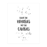 Text Art COUNT THE MEMORIES (Print Only) thumbnail