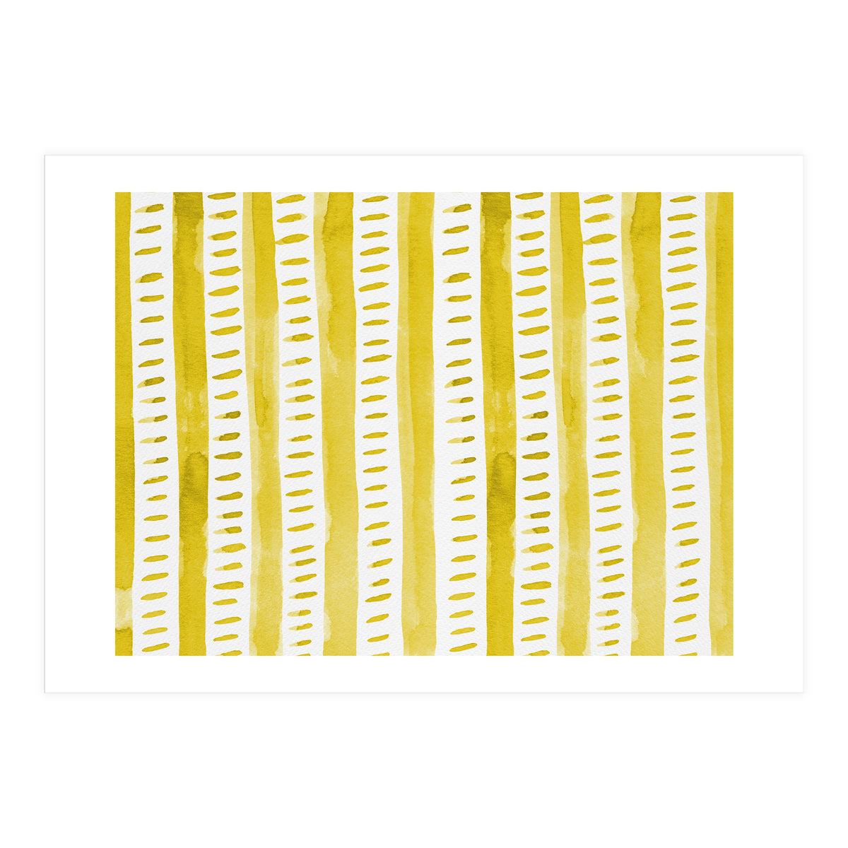 Vertical Yellow Lines (Print Only)