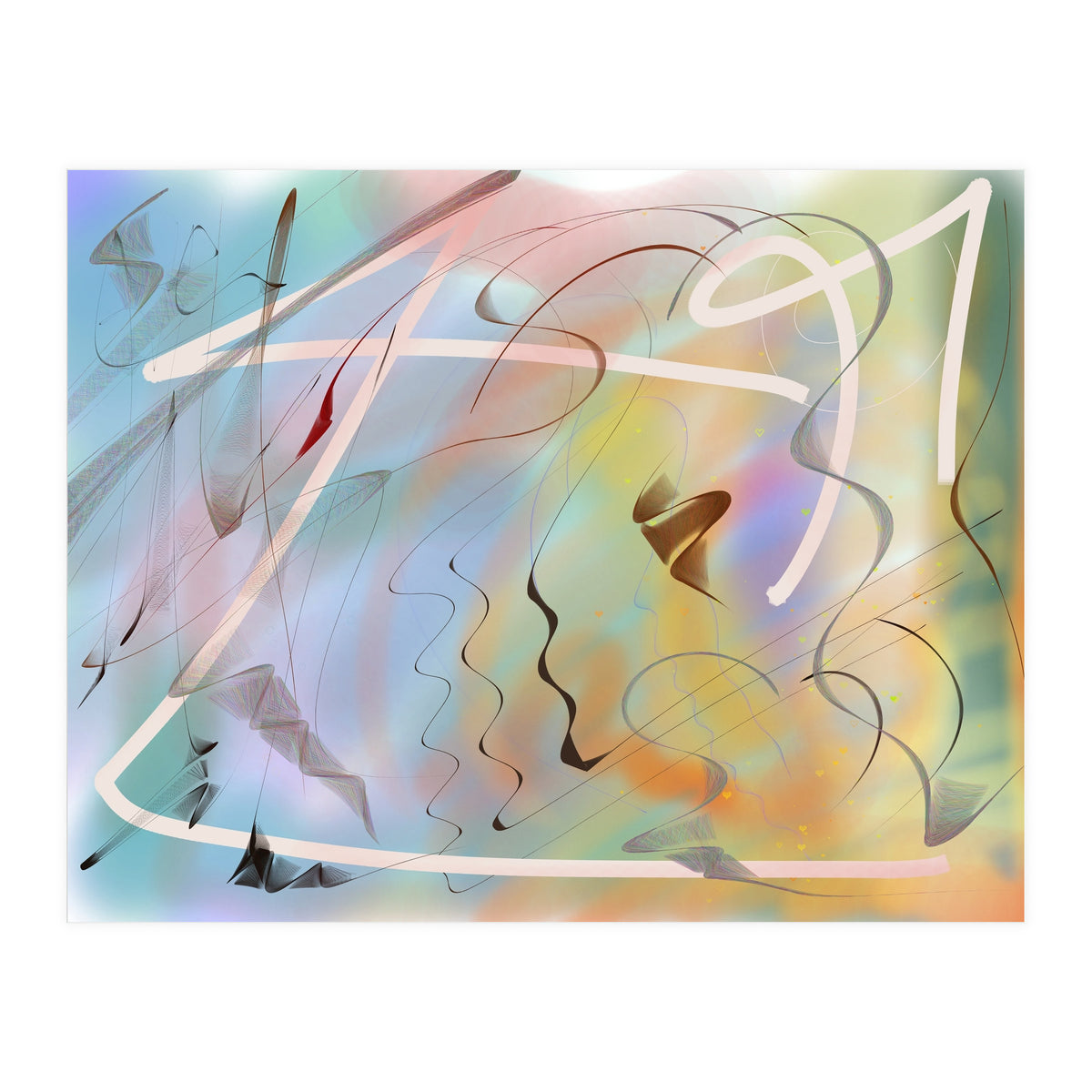 Atmosfera Em Cores (Print Only)