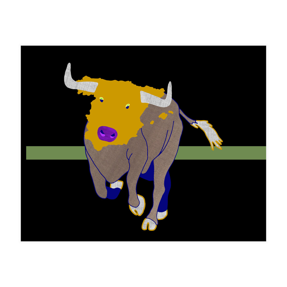 Spanish Bull (Print Only)