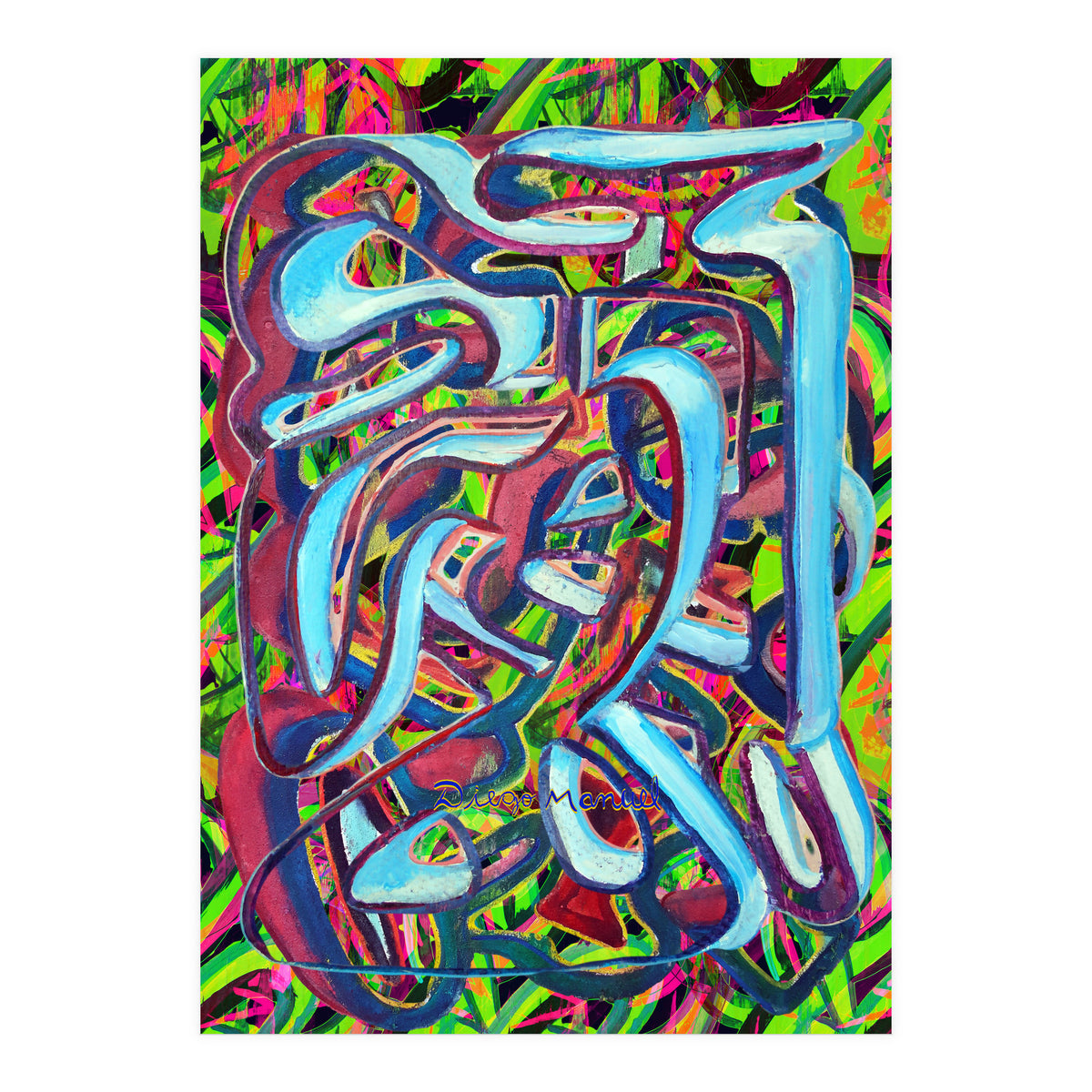 Graffiti Digital 2022 906 (Print Only)