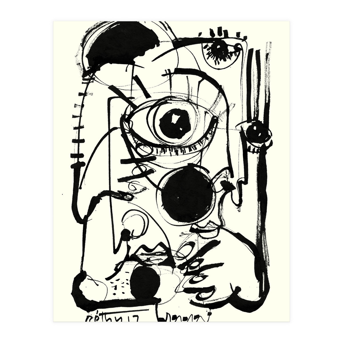 Staring Into Infinity (Print Only)