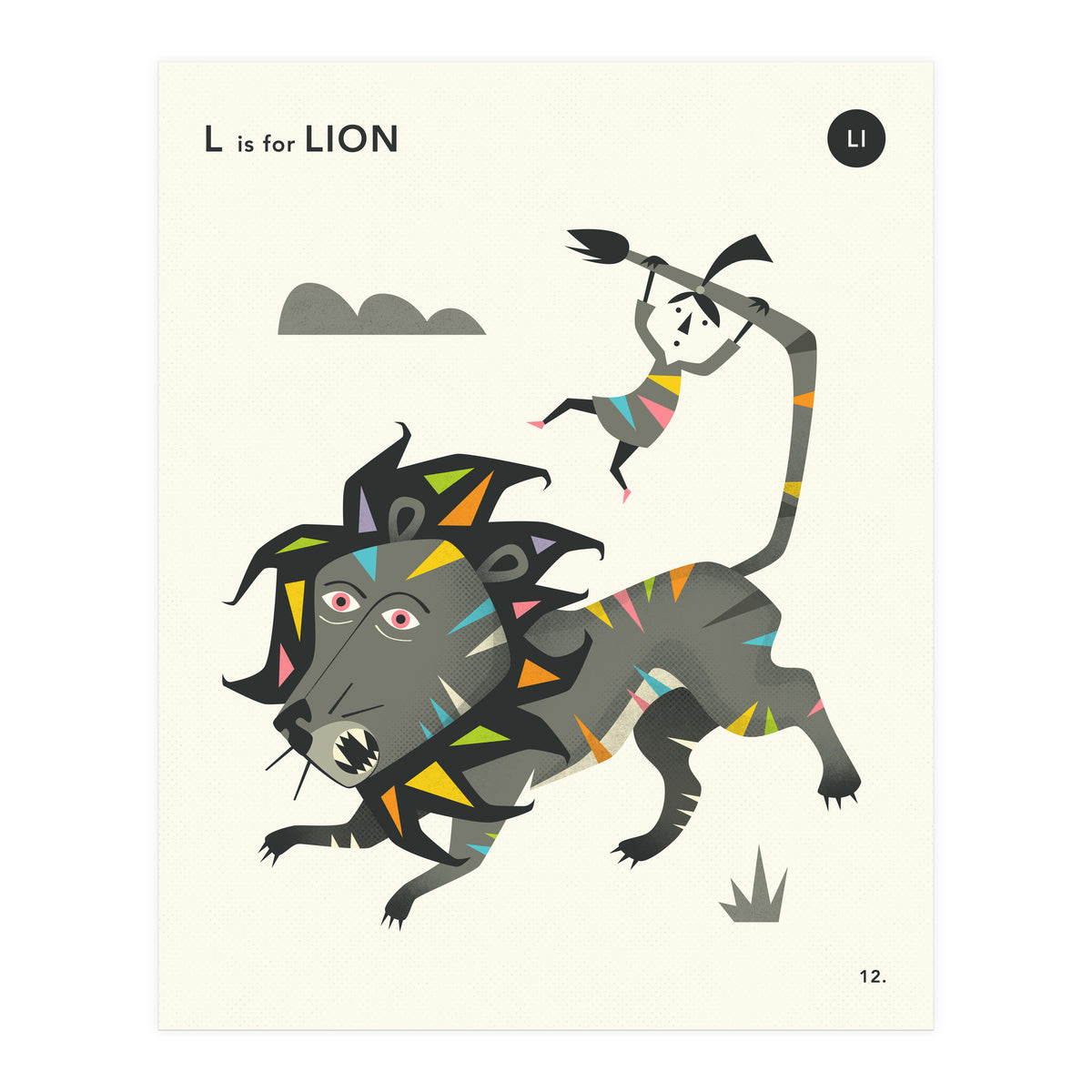 L is for LION (Print Only)