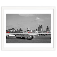 Red Buses London Thames