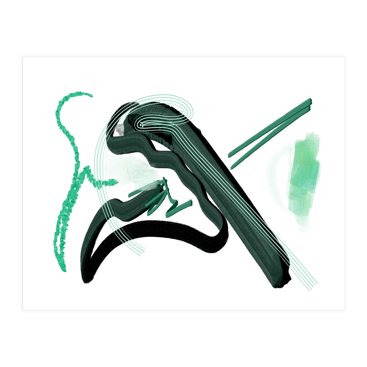 green paths (Print Only)