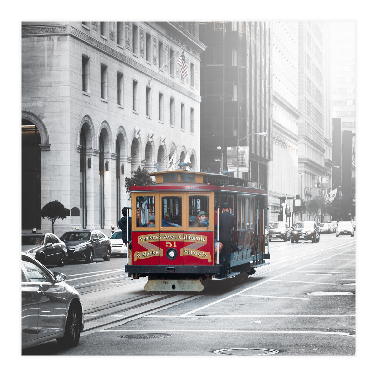 California street, 21st centrury (Print Only)