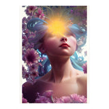 Vicky's Head In The Floral Clouds (Print Only) thumbnail
