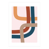 Abstract Colorful Line Art I (Print Only) thumbnail