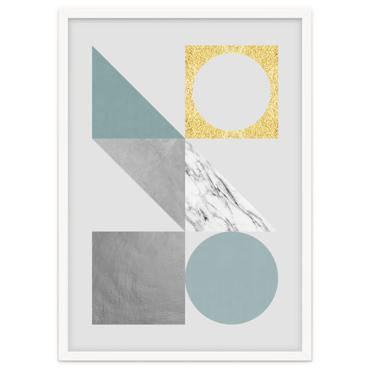 Marble and gold VIII