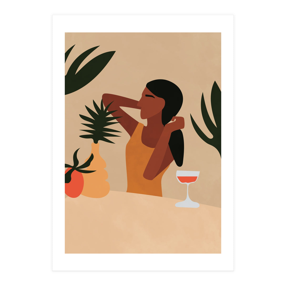 Tropical Girl (Print Only)