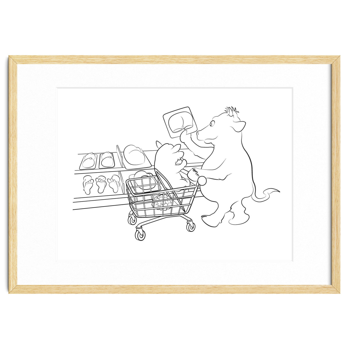 Supermarkey Cow Mandos