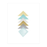 Watercolor Triangles (Print Only) thumbnail