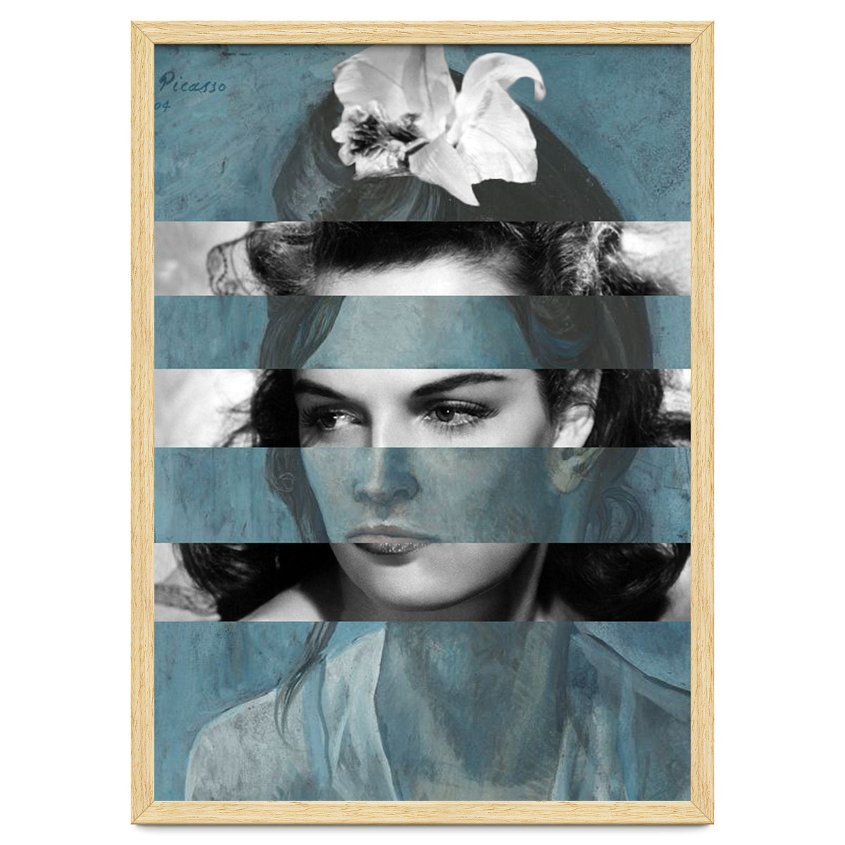 Picassos Woman With An Helmet