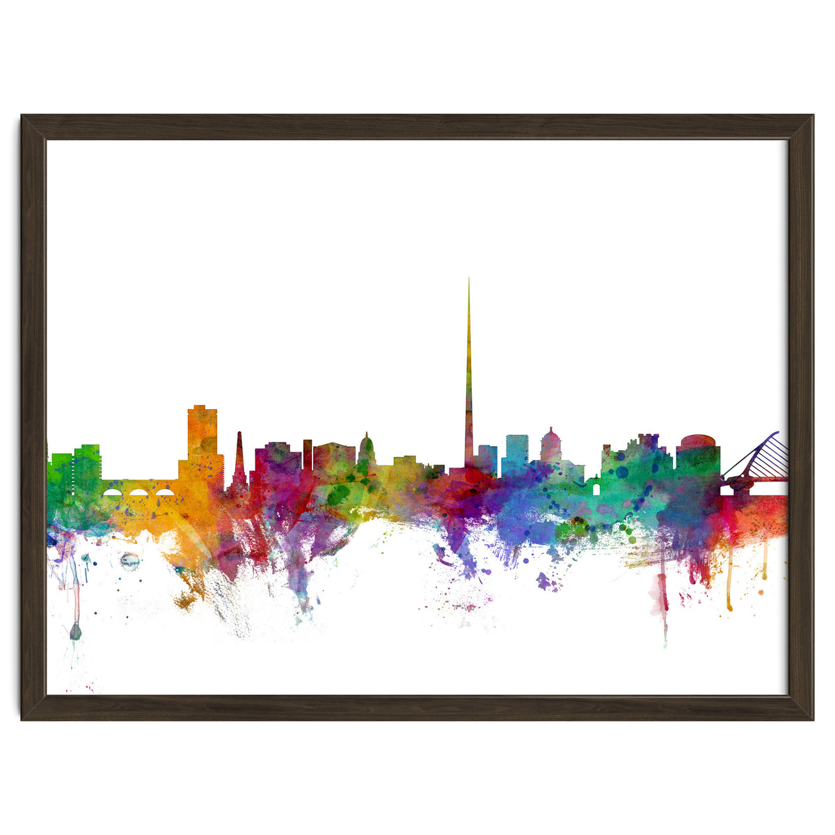 Dublin Ireland Skyline