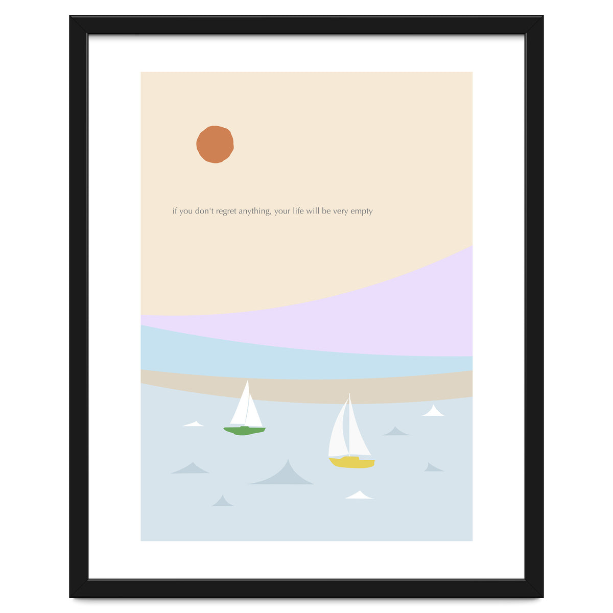 sailboat in the sunset ocean