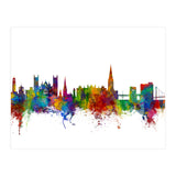 Exeter England Skyline (Print Only) thumbnail