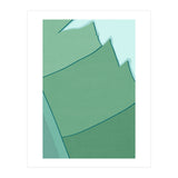 Abstract Banana Leaves Three - Greener Eden (Print Only) thumbnail