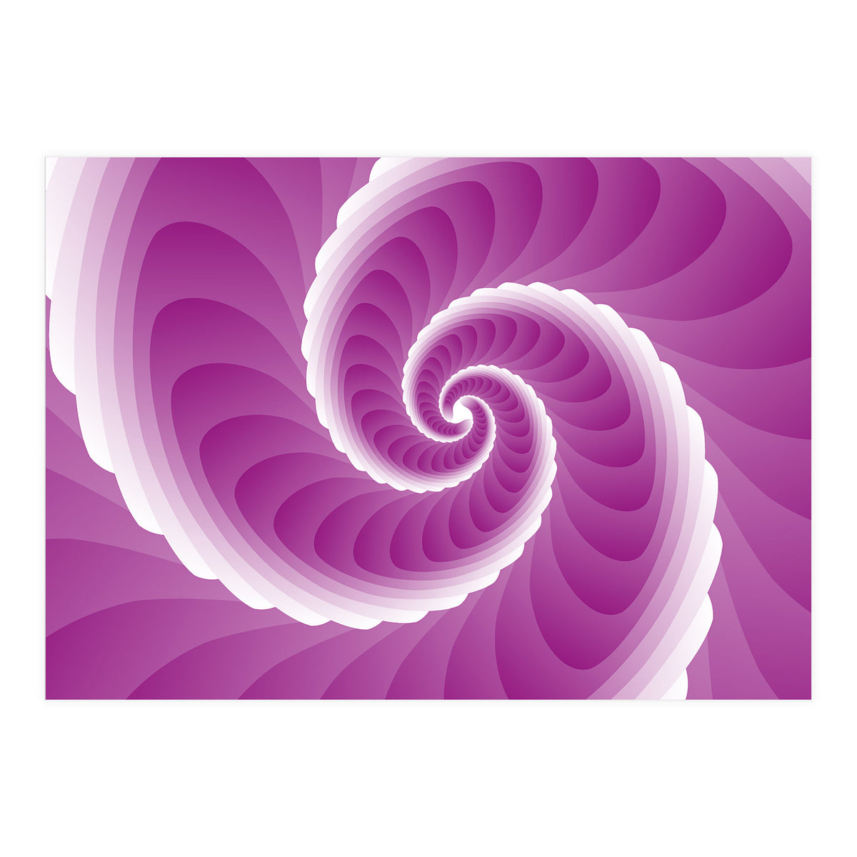 Abstract Pink Swirl  (Print Only)