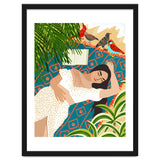 Beach. Read. Sleep. | Boho Woman Sea Beachy Travel | Summer Birds Sand Picnic Ocean Vacation thumbnail