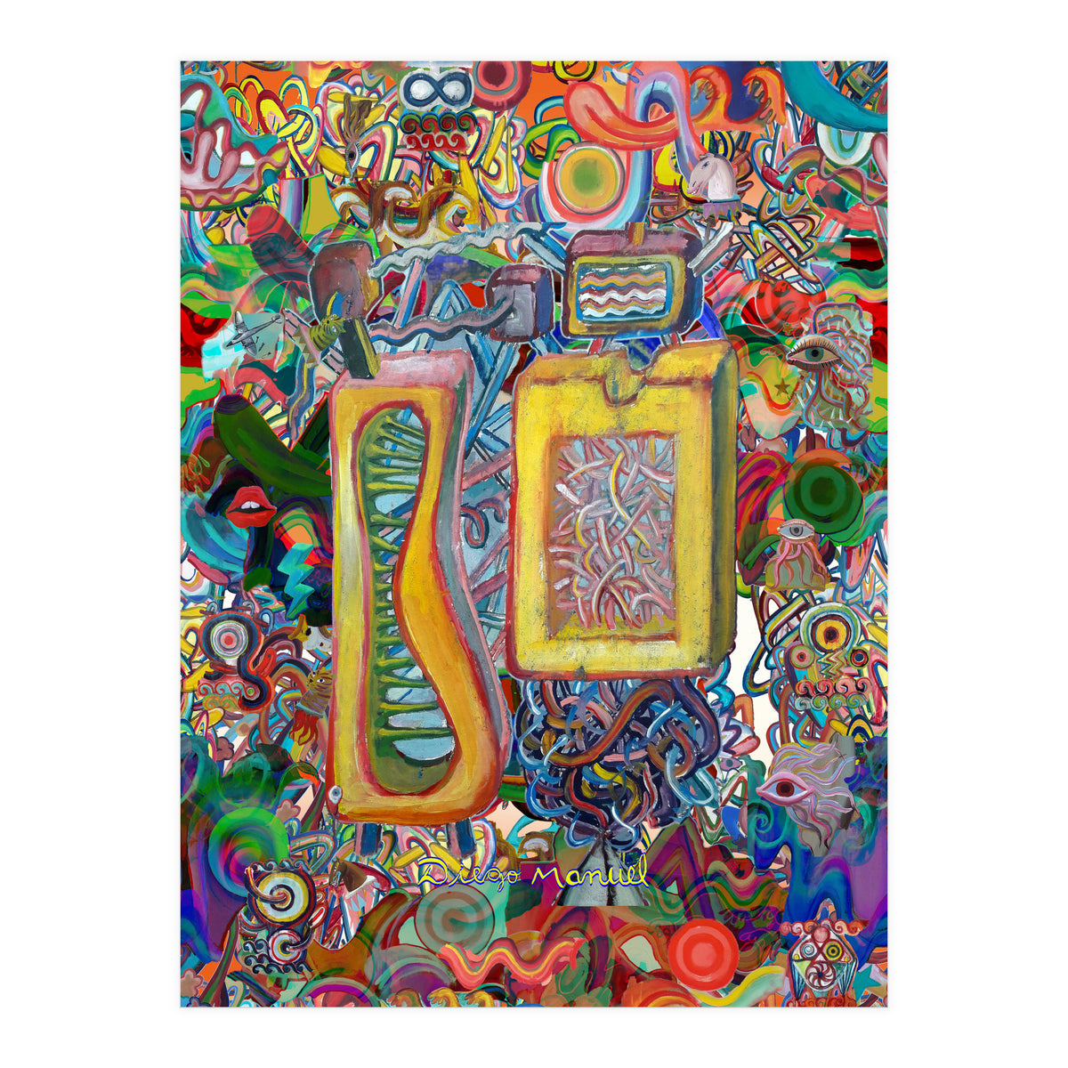 Graffitis 2021 Tapiz 3 (Print Only)