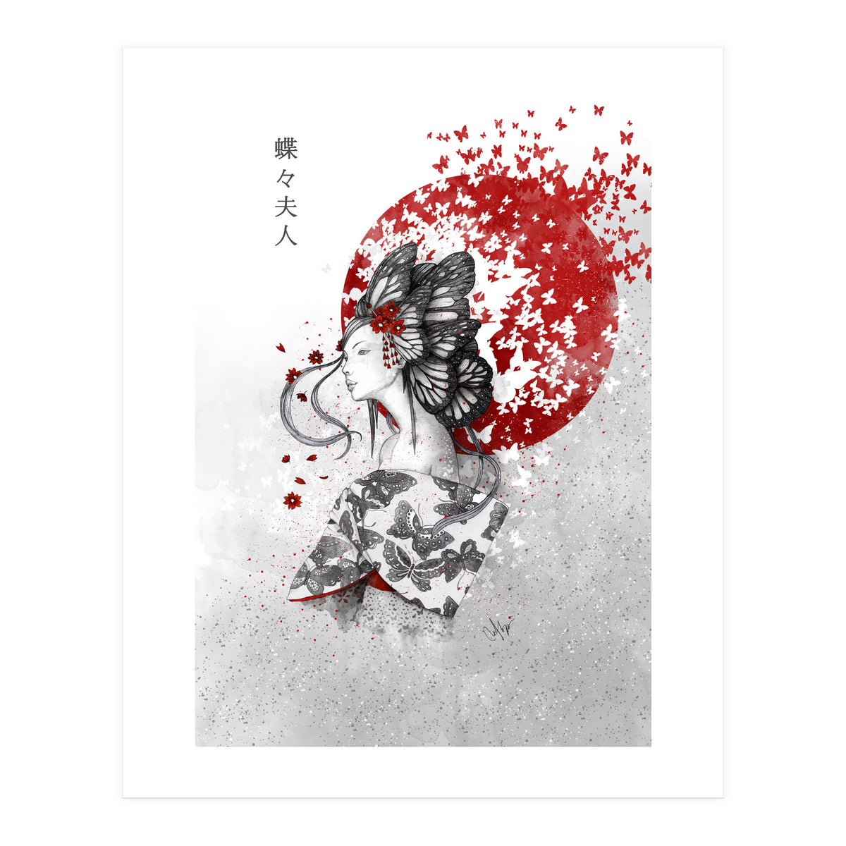 Madame Butterfly (Print Only)