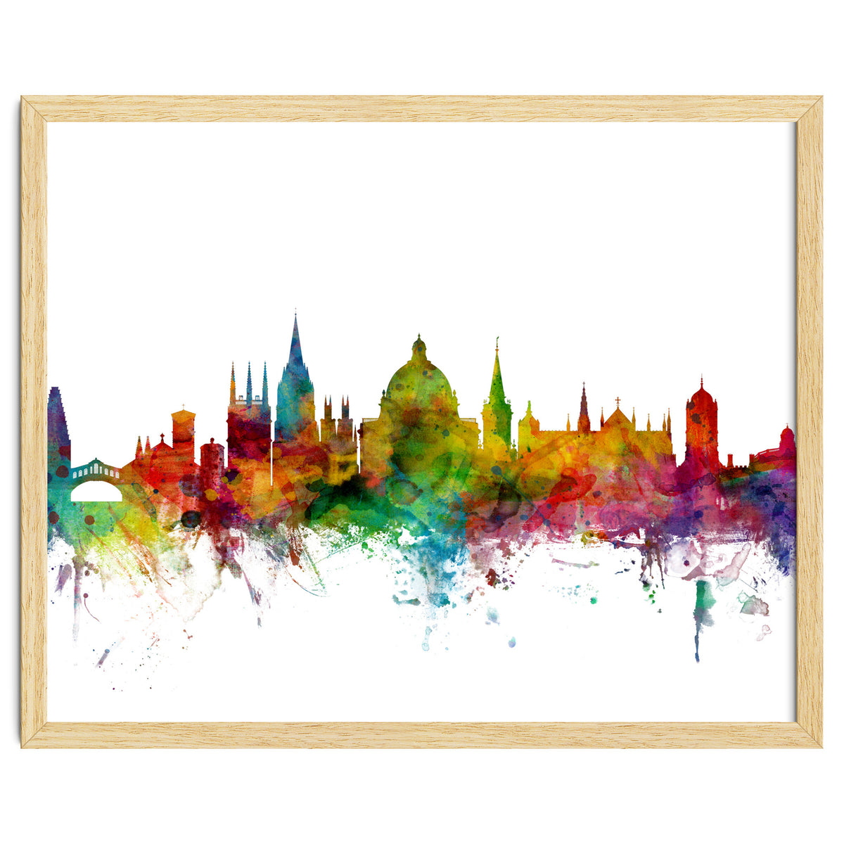 Oxford England Skyline